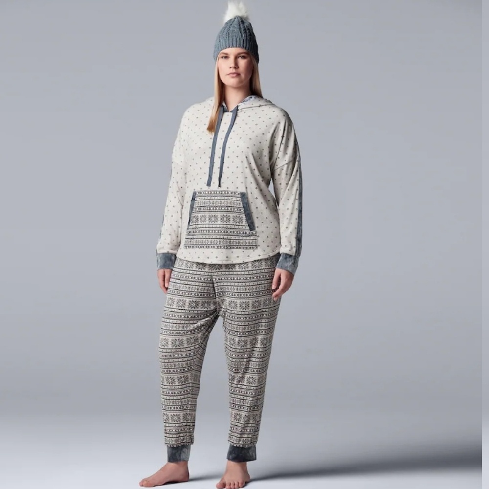 🍒NWT🍒 SIMPLY VERA WANG COZY 3 PC SLEEP GIFT SET - Picture 3 of 7